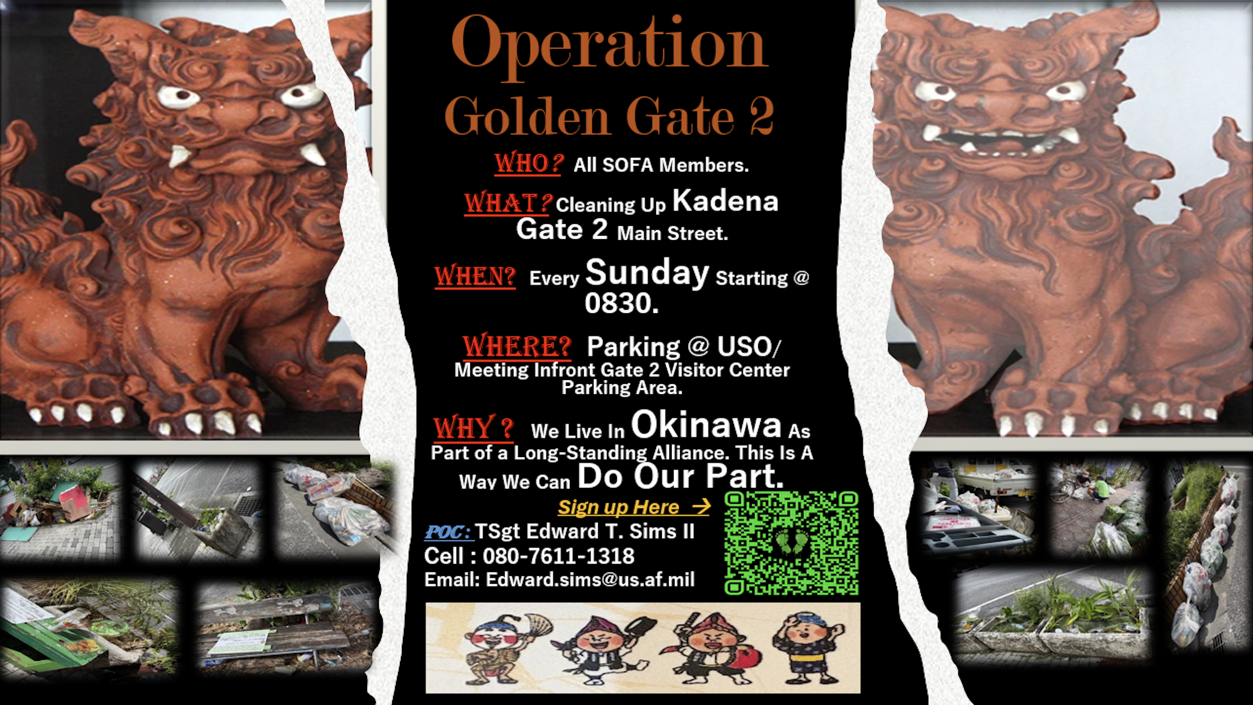 Operation Golden Gate 2: Weekly Cleanup