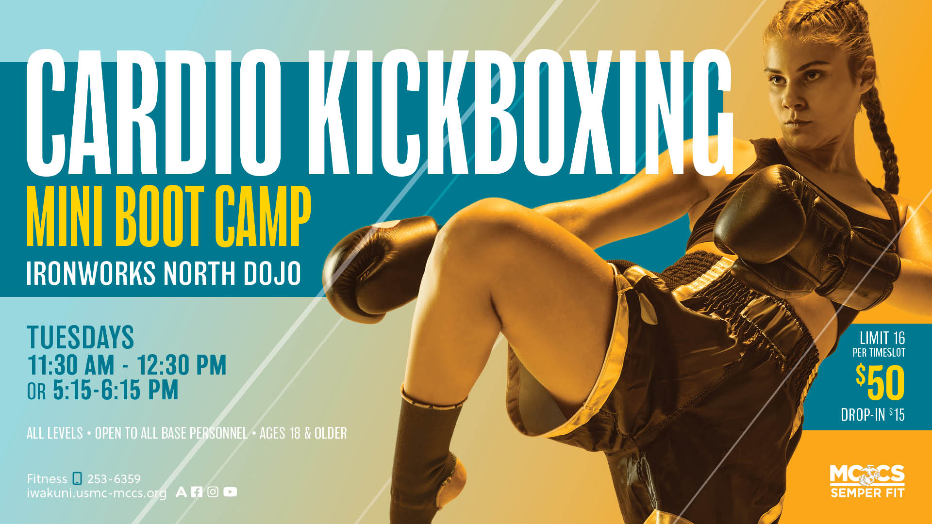 May Cardio Kickboxing Mini Bootcamp