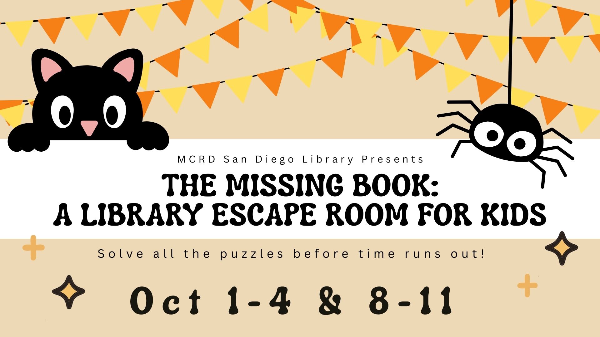 The Missing Book: A Library Escape Room for Kids