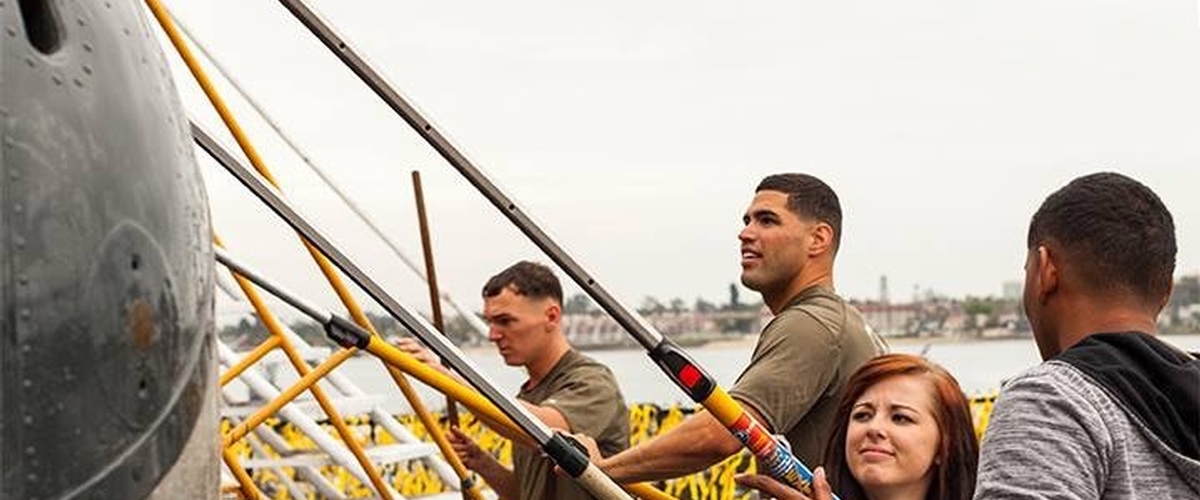 MCAS Miramar SMP Days of Service at the USS Midway Museum