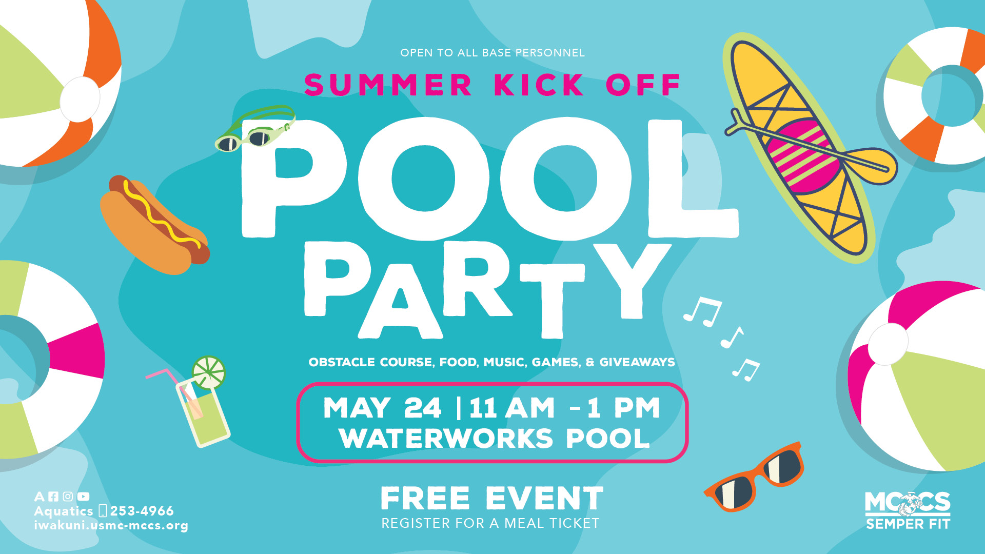 Summer Kick-Off Pool Party