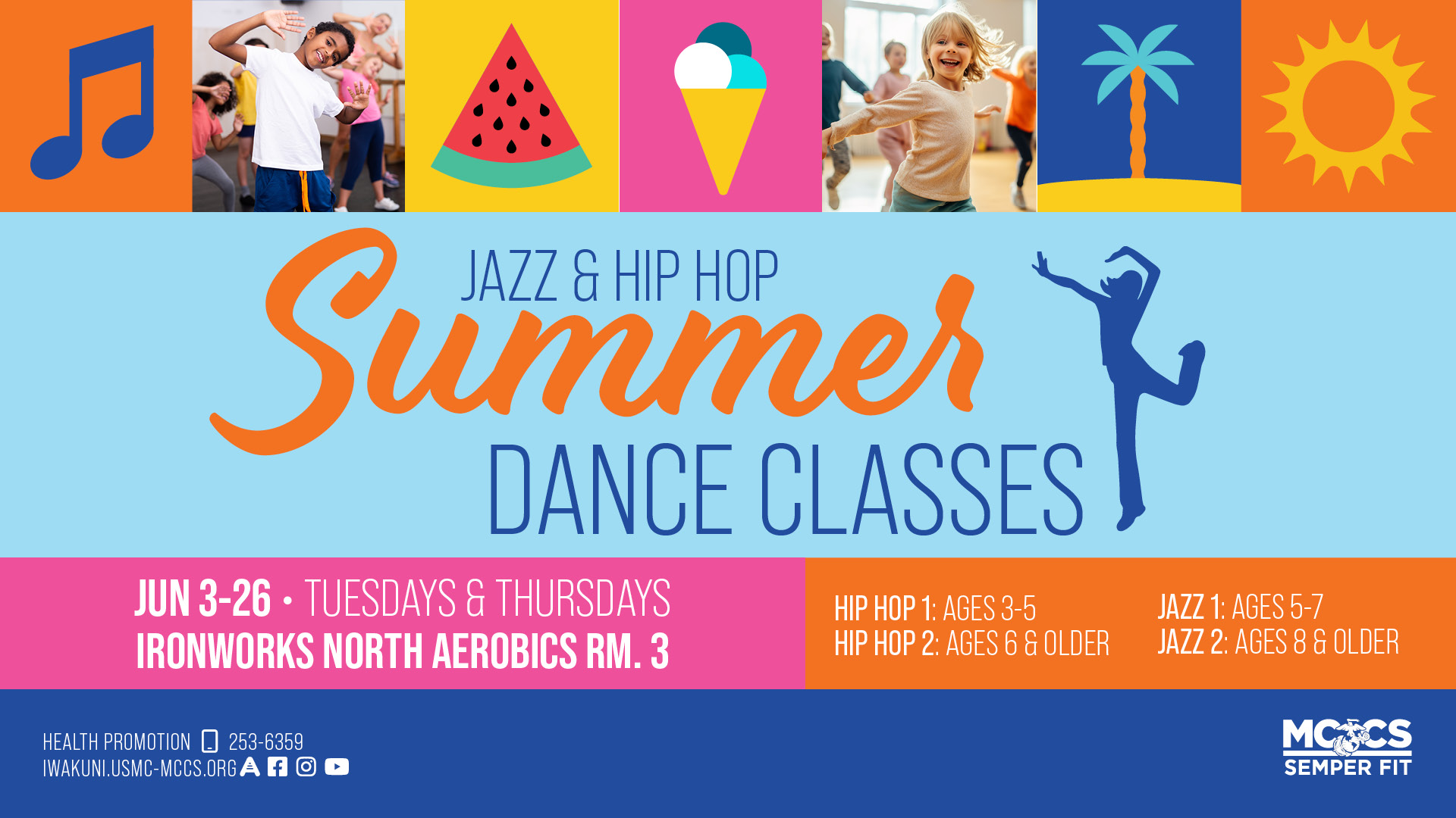 Youth Dance Classes - Summer Session