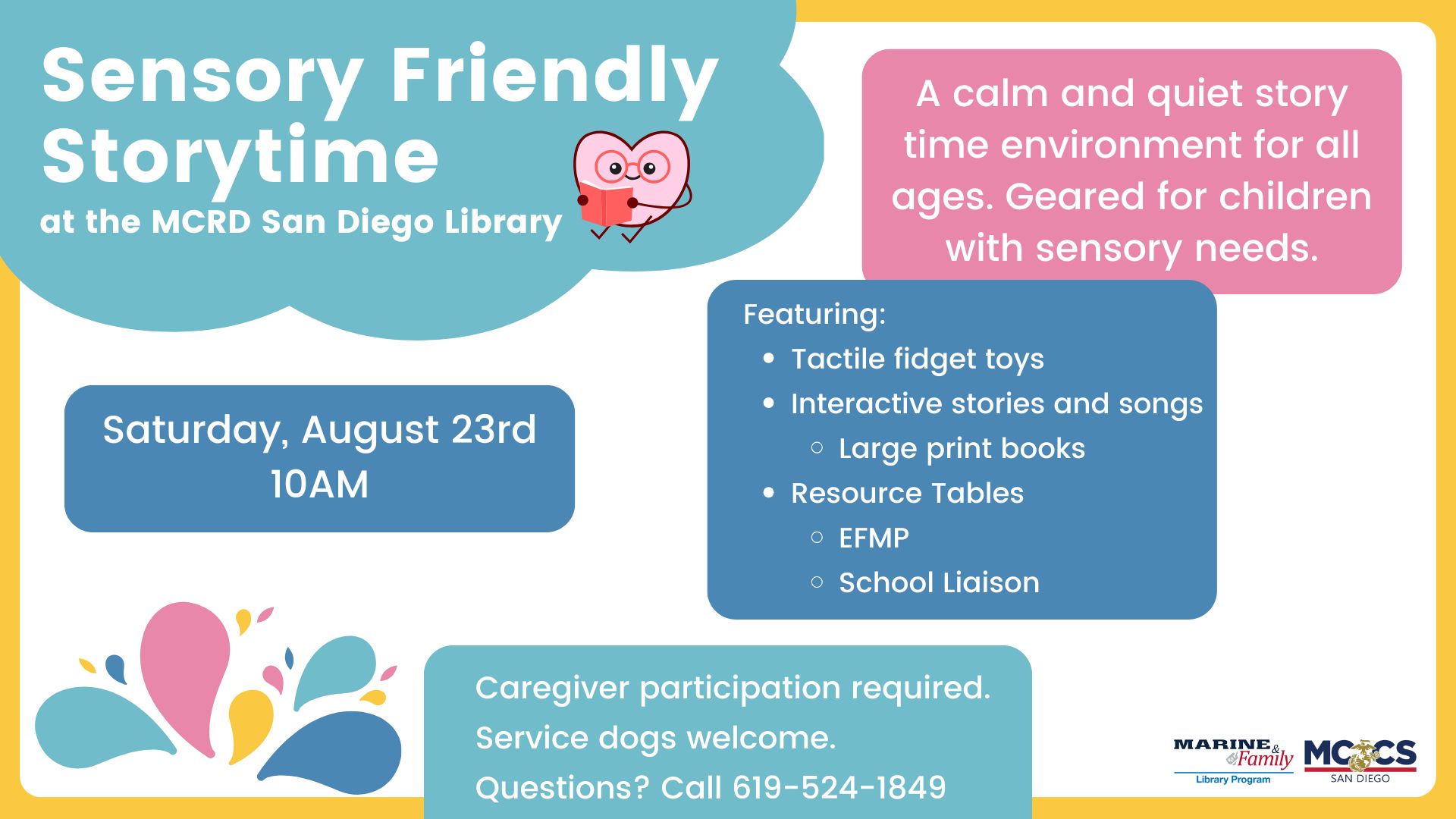 Sensory Friendly Storytime