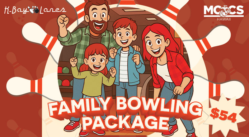 Family Bowling Package at K-Bay Lanes