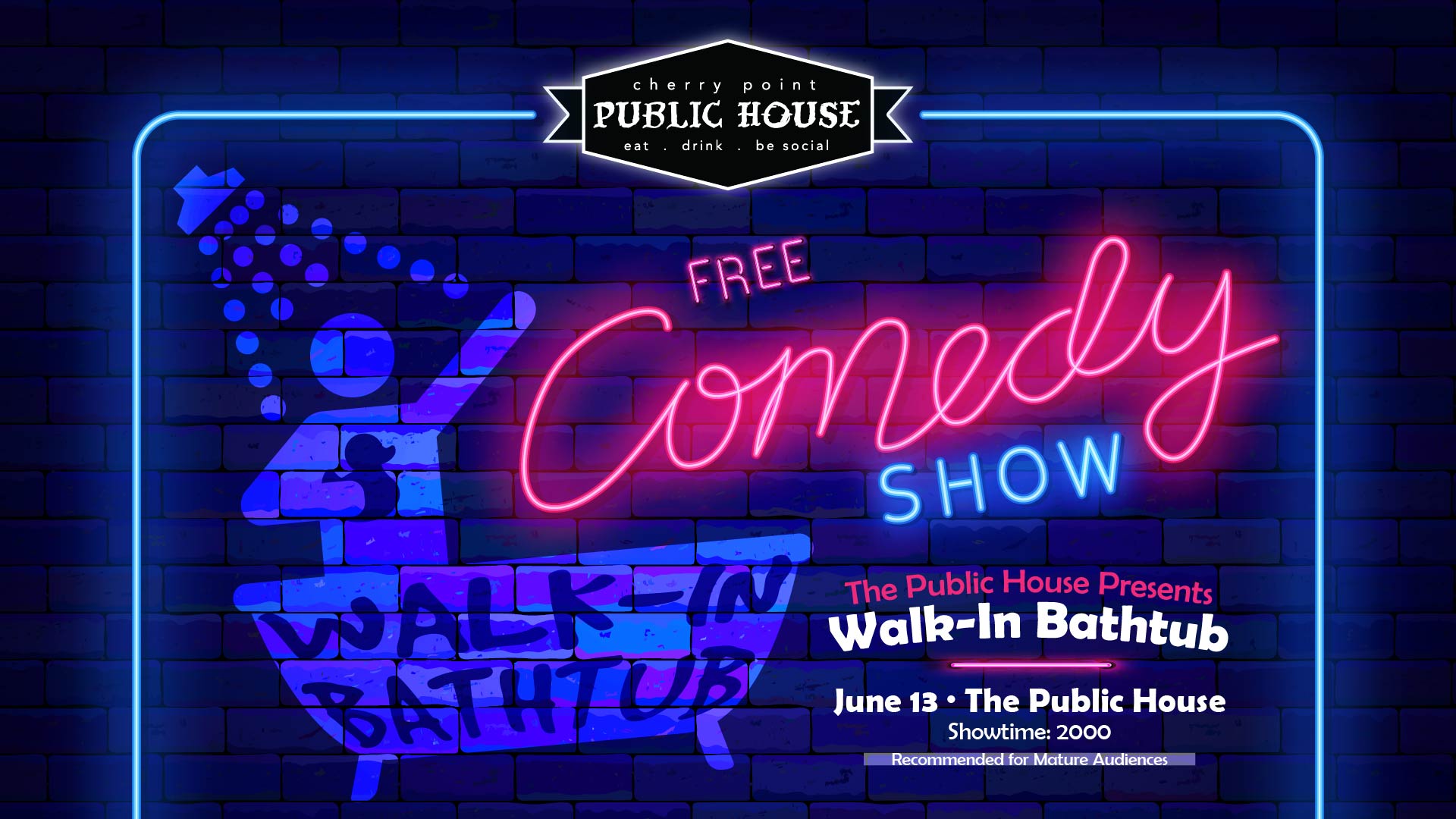 Walk-in Bath Tub Comedy Show