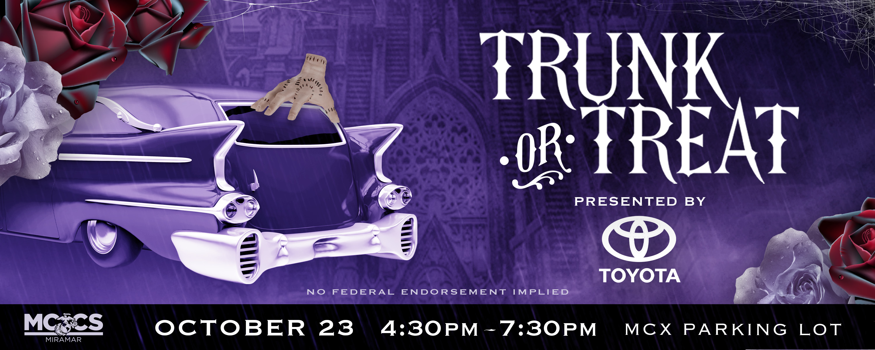 MCCS Miramar's Trunk-or-Treat 2025