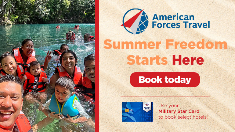 American Forces Travel: Summer Freedom Starts here