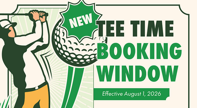 Klipper Golf Extended Booking Window
